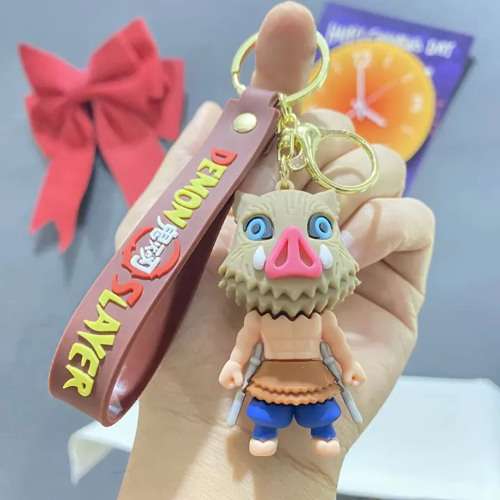 Kny Keychain Inosuke Demon Slayer Inosuke 3D Keychain | Daraz.com.np