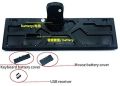 TJ-808 2.4G Keyboard and Mouse Suit Wireless Keyboard and Mouse - Black. 