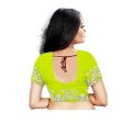 Latest Assam Silk Net Yellow hazaar butti Net Embroidered Saree With Blouse | Trendy Party & Festive Wear | Traditional Ethnic Fashion | Buy Online. 