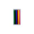 6/12/24/36 Colors High Quality Plastic Plastic Crayon Washable Erasable Painting Tools Do Not Dirty Hands Triangular Shaped Wax Pencil Stationery. 