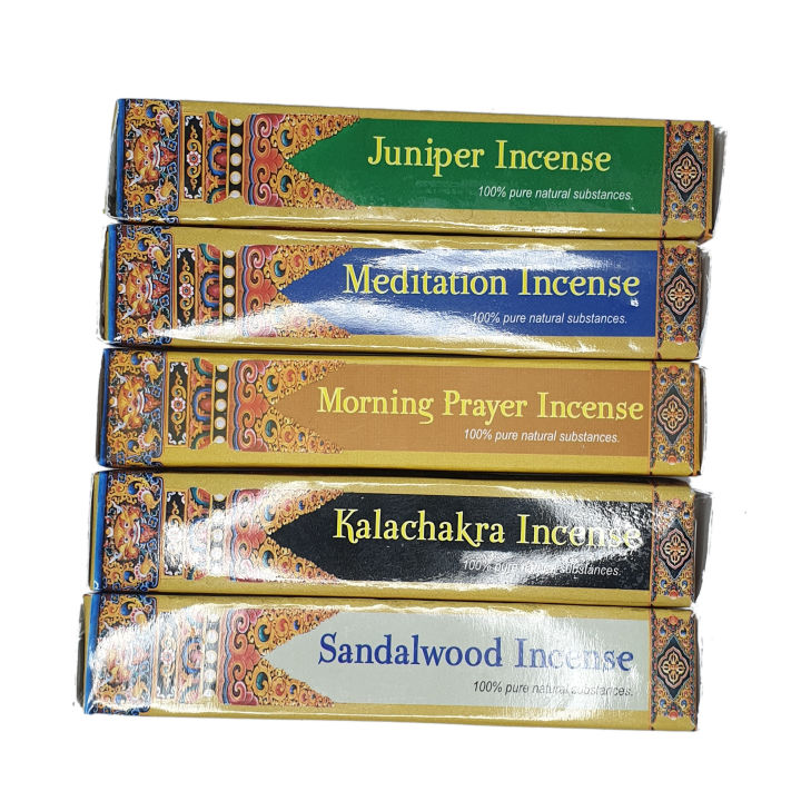 Set of 5 Mix Himalayan Incense Gift Set Handmade Incense/ Dhoop/ Dhup/Stick Incense, Handmade in Nepal