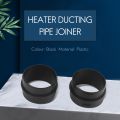 JAERBEE 4X 75mm Car Heater Ducting Pipe Joiner Air Parking Heater Hose Tube Connector for. 