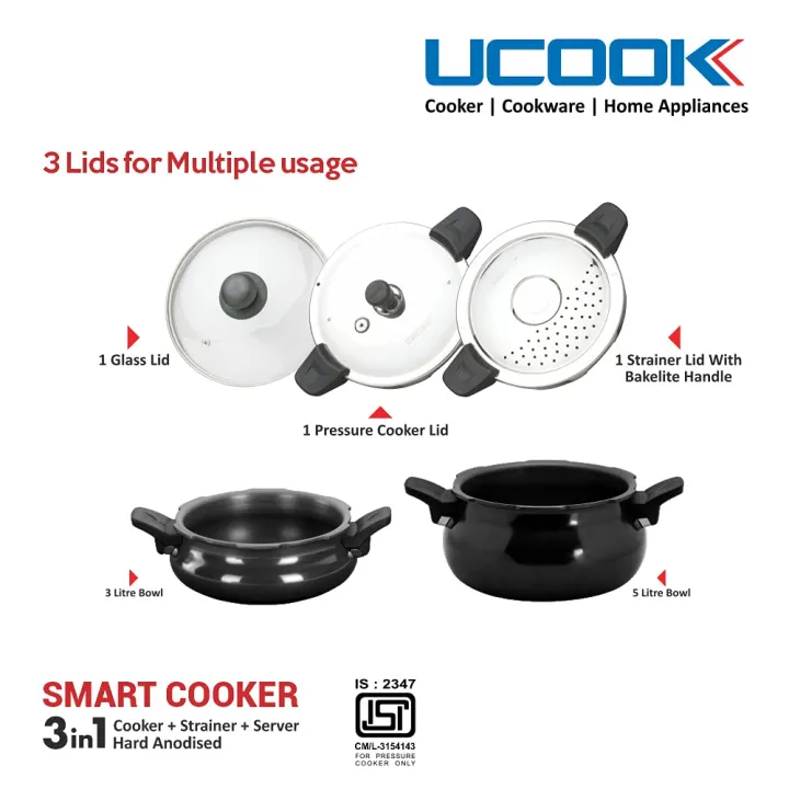 UCOOK%20Smart%203%20in%201%20Induction%20Base%20Multipurpose%20Pressure%20Cooker,%205%20Litre,%20Black%20-%20Image%204
