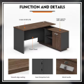 Miracles Managio Modern Workstation | Modern Office Desk | Made In Nepal (Large Size ). 