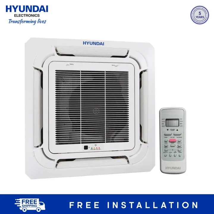 Hyundai%201.5%20Ton%20Ceiling%20Cassette%20Air%20Conditioner%20%7C%20HYCC-18GRN1%20-%20Image%202