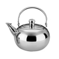 Stainless Steel Kettle Heat Resistant Handle Stovetop Portable Camping Coffee Pot Teapot with Filter Kitchen, Easy to Use. 