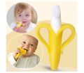 Banana Silicone Training Toothbrush For Baby. 