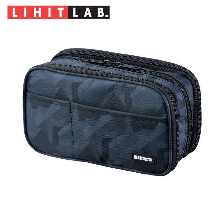 Lihit%20Lab%20Triple%20Zipper%20pencil%20/%20Pen%20Case%20A7556%20By%20KitabKalam%20-%20Image%208