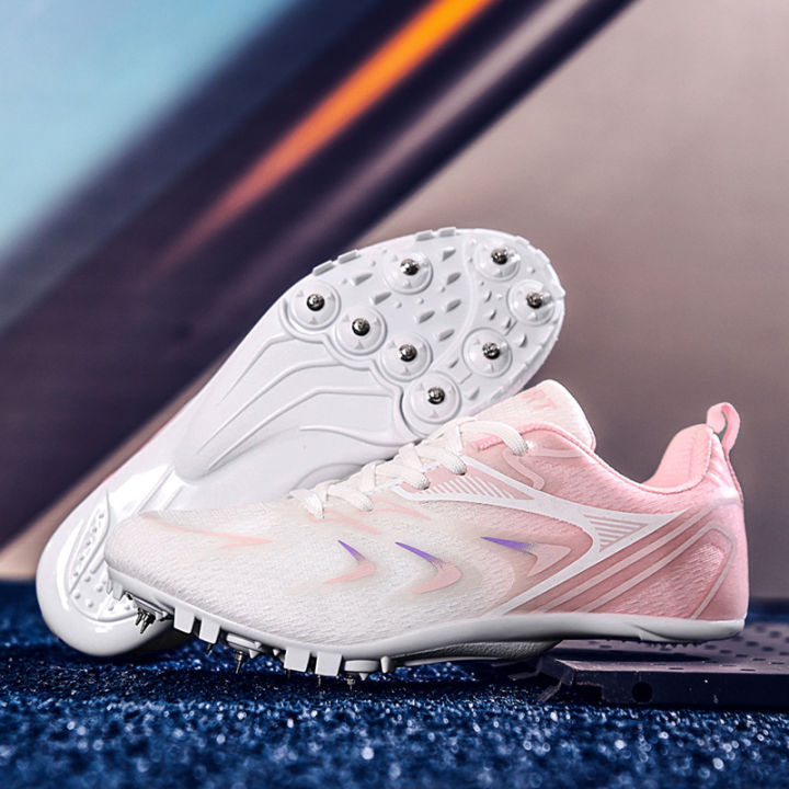 Distance Running Track Shoe Track and Field Shoes for Men and Women, Spike Shoes for Medium and ...