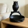 Practical 3D Printed Owl Storage Tray Animal Shaped Plastic Jewelry Tray Organizer Cute Decorative Desktop Organizer Tray Home Desktop. 