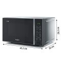Whirlpool Magicook Pro 20SE 20 L Microwave  Solo (Black). 