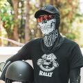ROCKBROS Outdoor Motorcycle Training Facemask Cool Skull Bike Scarf Full Facemask Bandana Motor Bike Sport Head Cover. 