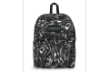 Jansport Superbreak Backpack Marbled Motion Black for Unisex. 