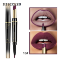 DISICHEN Hot Selling Pudaier 16 Color Double Head Lipstick Lipliner Matte Moisturizing Waterproof Lasting Fashion 2 In 1 Lipstick Lipliner 4.5gShipping Bags. 