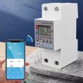 ARELENE 2X Tuya 63A 110V 220V WiFi Energy Meter Kwh Metering Switch Timing Function with Voltage Current and Leakage Protection. 