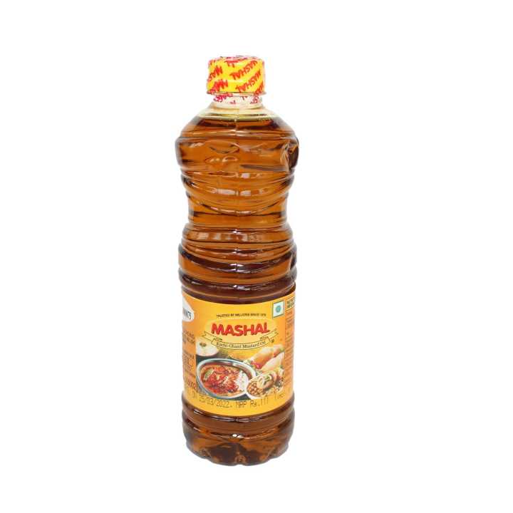 Mashal Kachi Ghani Mustard Oil 500Ml