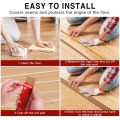 NEW Carpet To Tile Floor Transition Strip Self Adhesive Wear-resistant Edging Trim Strip PVC Wood Grain Floor Joining Strip Doorway. 