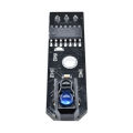 Used for Sensor IR Barrier TCRT5000 IR Reflective Sensor IR Switch Line Tracking Module 3PIN Tracking, Arduino Smart Car. 