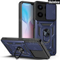 Phone case For Honor X7C Back cover Hard Armor Shockproof Camera Protection Bracket Navigation Holder Ring cover for For Honor X7C Cover cases. 
