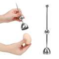 Tools Raw Cracker Separator Boiled Topper Shell Top Cutter Kitchen Gadgets Stainless Steel Egg Knocker Opener. 