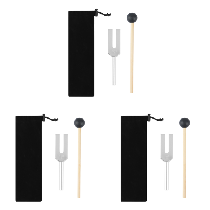 ZOROOM 3X High-Frequency Energy Tuning Fork 4096HZ C4096 Aluminum Alloy Tuning Fork Healing for Sound Vibration Tool