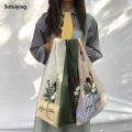 Sutuiying Large Capacity Organza Handbag Spacious Interior Mesh Embroidery Trending Accessory Embroidered Tote 2025 Design Sheer Organza Chic Bag for Women's Fashion Daily Carryall Stylish Travel Shopping Accessory. 