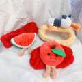 Korean New Style Girl Cartoon Cheer Duck Internet Celebrity Makeup Face Washing Animal Hairband Fruit Headband. 