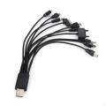 Universal Mobile Phone Charger Adapter Plug 10 In 1 Usb Data Cable Charging Cable Suitable For Nokia Motorola Samsung. 