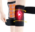 2Pcs Tourmaline Self Heating Kneepad Magnetic Therapy Knee Support Tourmaline Heating Belt Knee Massager Foot Care Tool. 