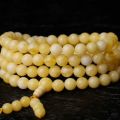 【Mega beeswax multi-circle bracelet white nectar necklace amber 108 sweater mineral white honey bracelet for men and women. 