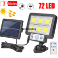 LED Solar Split Wall Lamp 3 Mode Waterproof Motion Sensor Lamps Garden Street Lighting Solar Lamp For Garage Security Wall Light. 