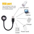 Beautiful LED USB Sunset Lamp Night Light Projector Birthday Party Decoration Portable Atmosphere Lights for Bedroom Living Room Wall Photography. 