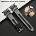 WapuNew style Linguolin TPU 5 3 29 8 SE2mm silicone tch 9 ple Wa for Ap45mm Ultra 2 2025 New 49MM 44mm 4 strap for iWatch 7 6 4 1 strap with sport band. 