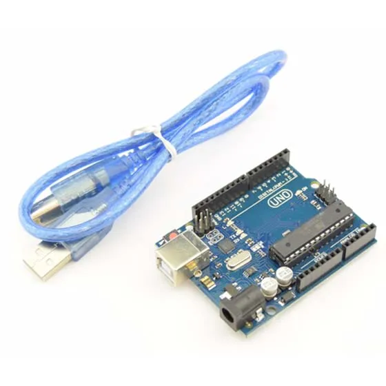 arduino uno r3 microcontroller development board -... Arduino UNO R3 Microcontroller ATMEGA328P IC Based Development Board ...