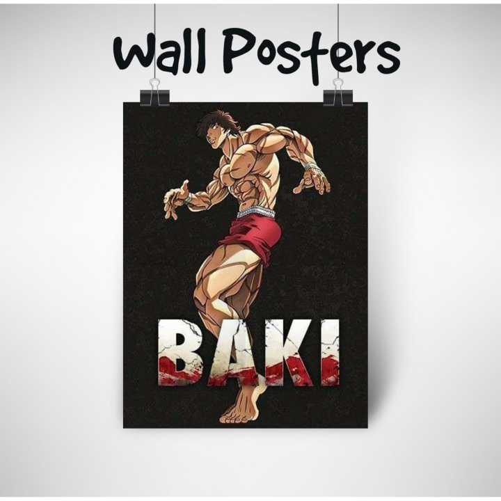 Baki Hanma Wall Poster |Exclusive Release | Wall Posters to Decor your Room | A4 Size | Wall Posters Collection