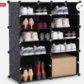 Shoe Rack, Large-Capacity Shoe Cabinet with Transparent Surface, Shoe Shelf. 