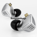 Renyuan KZ ZVX Earphones Dynamic HIFI Bass Earbuds In Ear Monitor Original Metal Headphones Sport Noise Cancelling Headset. 