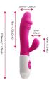 Rabbit Vibrator Sex Toys G Spot Clitoris Stimulator Sex Toy for Women. 
