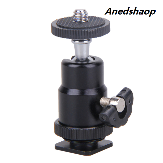 Anedshaop%201-4%20Pcs%201/4%7C%20Screw%20Rotary%20Mount%20Stand%20Aluminum%20Mini%20Bargain%20price%20Tripod%20Flash%20Bracket%20Holder%20For%20Video%20Dslr%20Dv%20Camera%20-%20Image%204