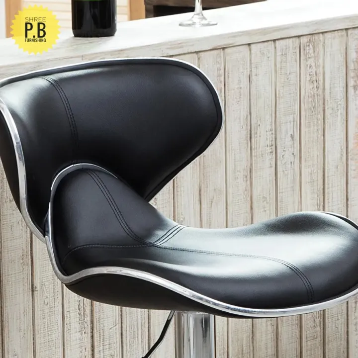 Fancy%20Black%20Bar%20Chair%20With%20Height%20Adjustable%20and%20Full%20Rotating%20Seat%20Top%20-%20Image%202