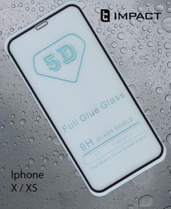 Iphone X/ Xs 9H Full Glue Tempered Glass