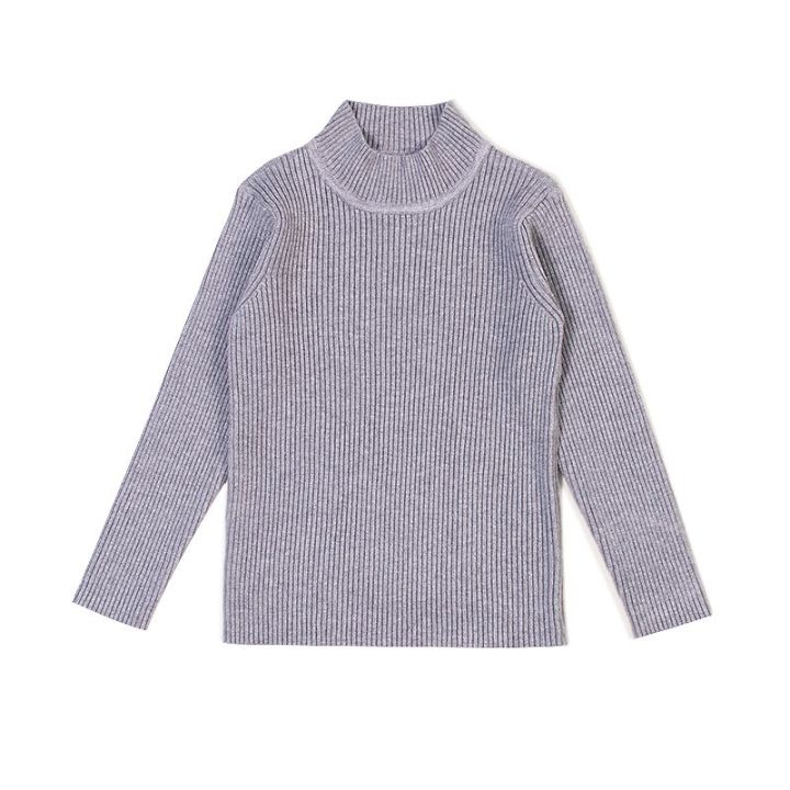 Kids%20Warm%20Knitted%20Solid%20Turtle%20Neck%20Grey%20Sweater%20-%20Image%202