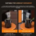 3 Liter Cool Mist Humidifier With 3 Outlets One-Touch Control & Auto Shut-Off. 
