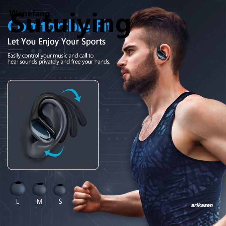 Wenefang%20Sutuiying%20Wireless%20Headphones%20Bluetooth%205.3%20Earphones%2075Hrs%20Playtime%20with%20Mic%20New%20style%20Hot%20Selling%20LED%20Display%20Button%20Control%20Earhook%20Sport%20Waterproof%20Headsets%20-%20Image%202