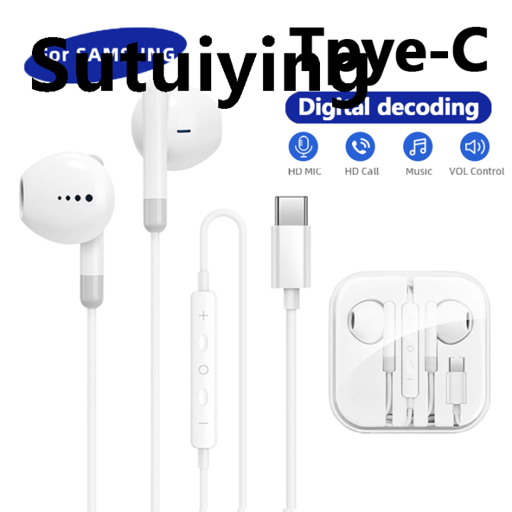 Sutuiying%20Original%20Type%20C%203.5mm%20Headset%20Stereo%20Music%20Wired%20Headphones%20With%20Sales%20promotion%20Mic%20DAC%20Chip%20For%20Samsung%20Galaxy%20S23%20S22%20S21%20Ultra%20S20%20Note%2020%20-%20Image%203