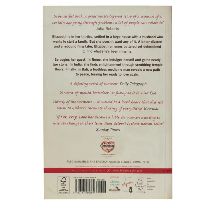 Eat,%20Pray,%20Love:%20One%20Woman'S%20Search%20For%20Everything%20Across%20Italy,%20India%20And%20Indonesia%20-%20Elizabeth%20Gilbert%20-%20Image%203