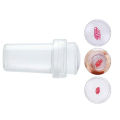 2.4cm Jelly Nail Art Stamper Scraper Set DIY Design Silicone Stamping Tools Fengshi. 
