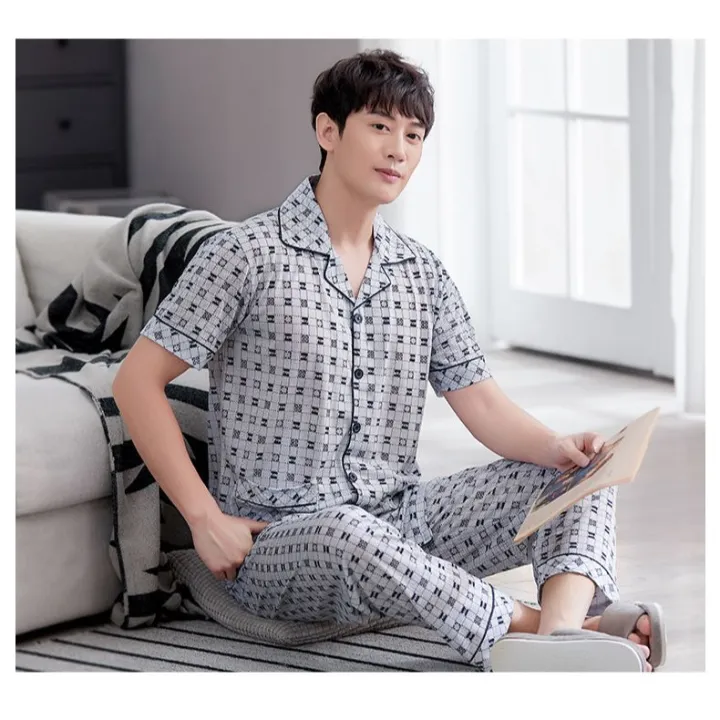 Cotton%20Printed%20Soft%20Pajama%20Set%20For%20Men%20-%20Image%203