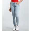 LEVI'S Super Skinny Mid Rise Light Blue Jeans For Women 21325-0120. 