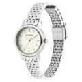Titan Quartz Analog Silver Dial Metal Strap Watch For Women -2593Sm04. 